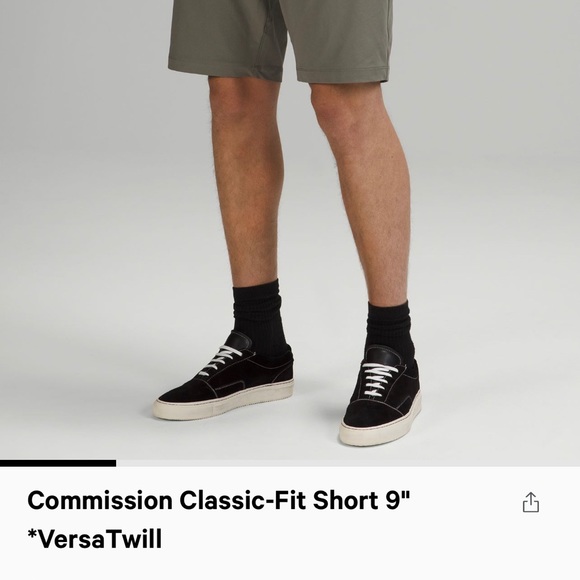 Commission Classic-Fit Short 9" *VersaTwill - Picture 1 of 7